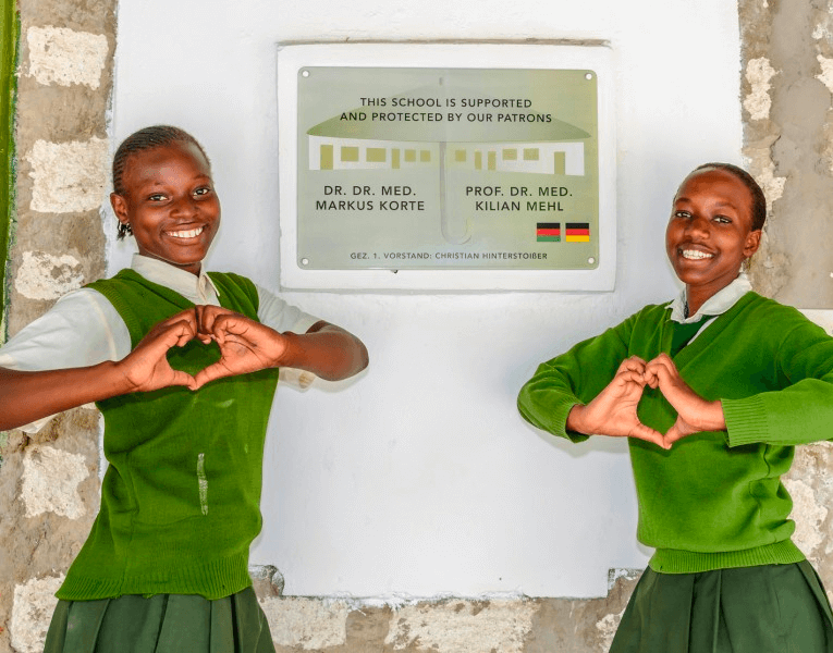 Kenianische Schülerinnen